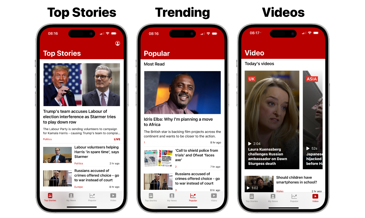 Readbeeeb - IOS के लिए एक बेहतर BBC समाचार ऐप मीडिया 1