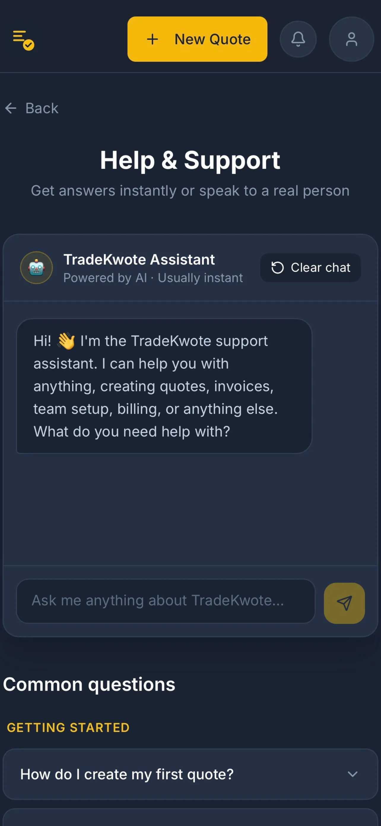 TradeKwote gallery image
