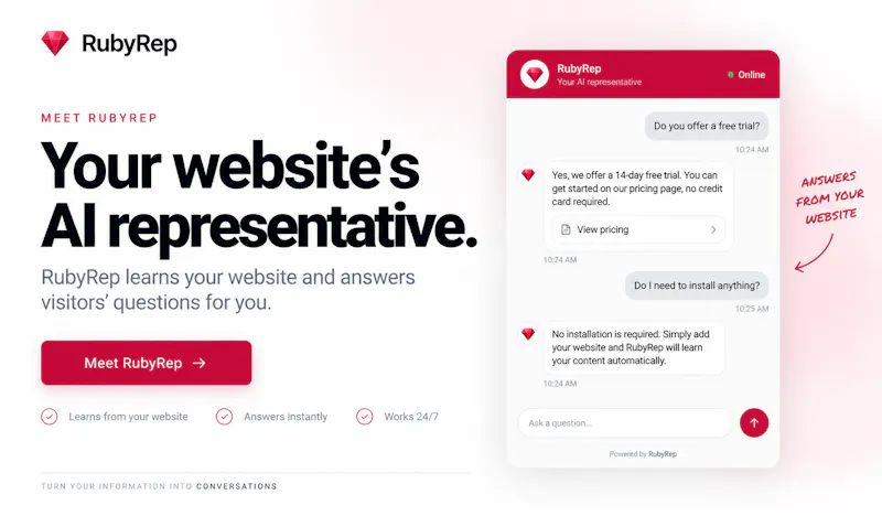 RubyRep screenshot 1