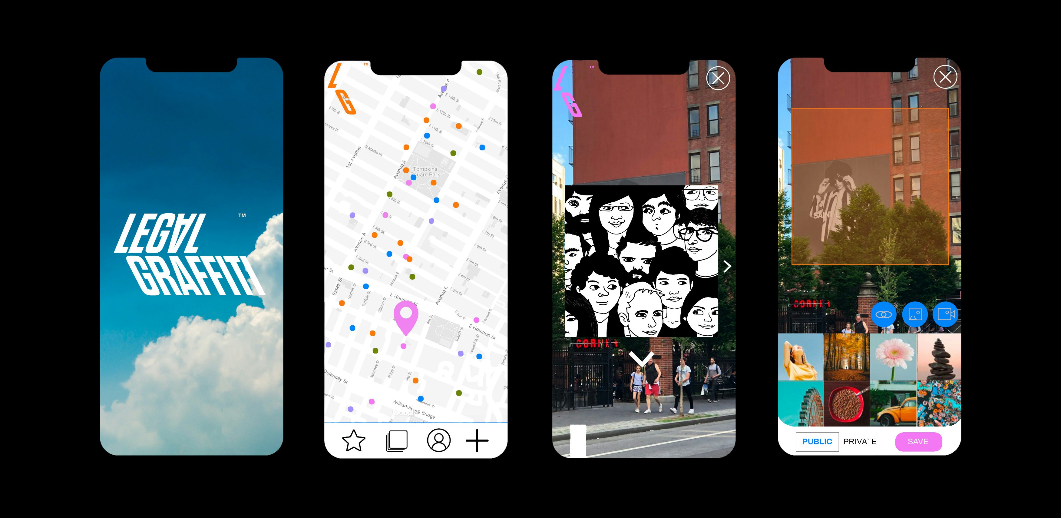 Legale Graffiti - Augmented Reality Culture Platform Medien 3