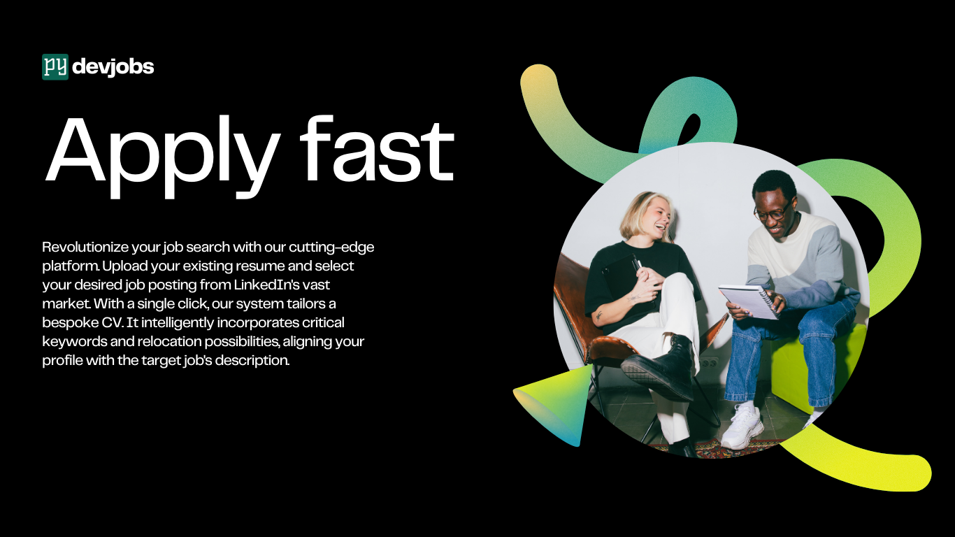 pydevjobs - Land je droombaan met op maat gemaakte CV's op een klik! media 2
