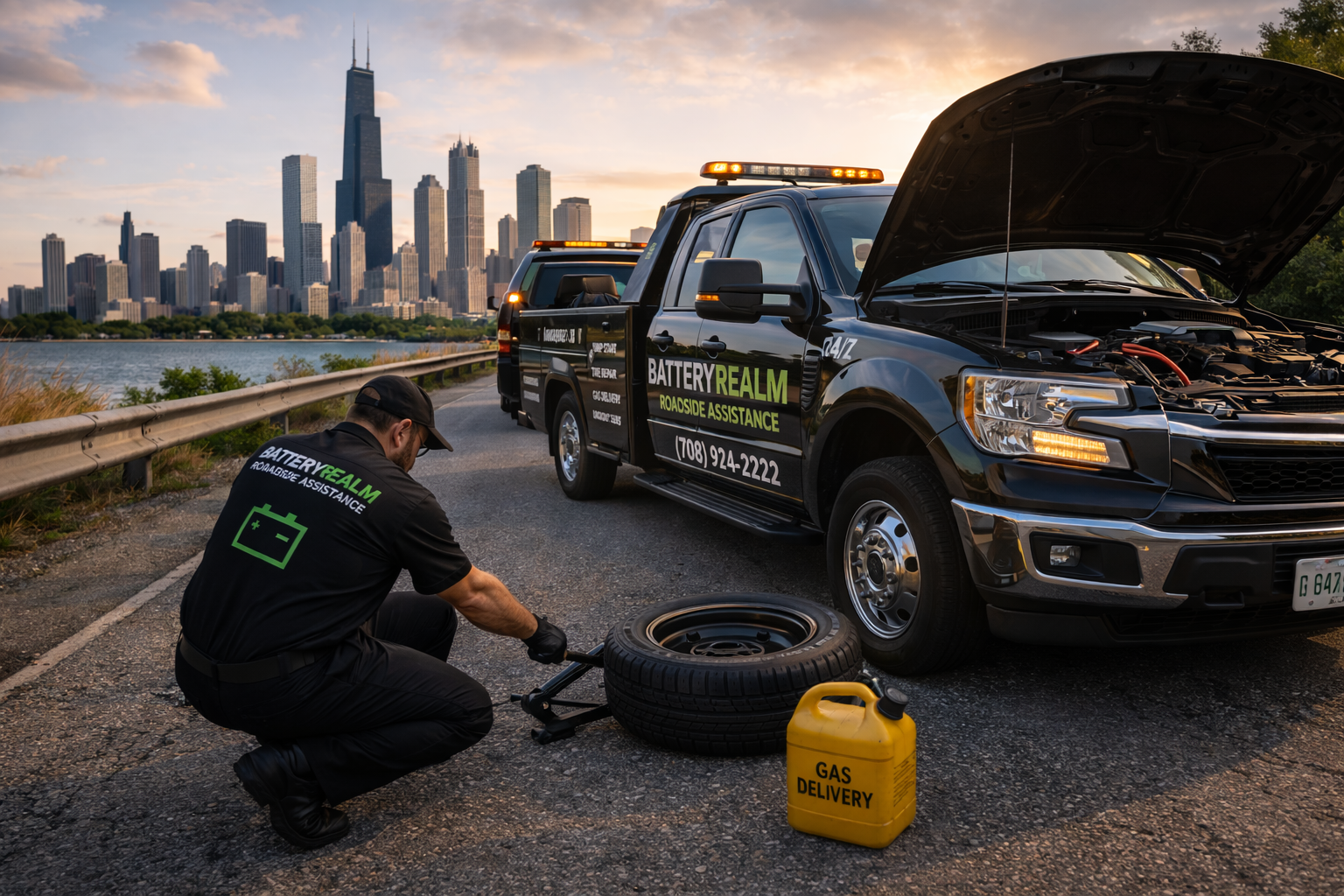 BatteryRealm Roadside Service gallery image
