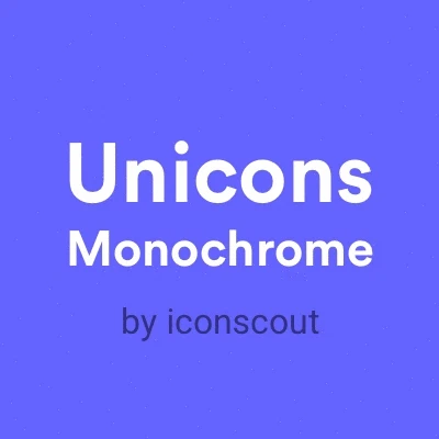 Unicons Monochrome