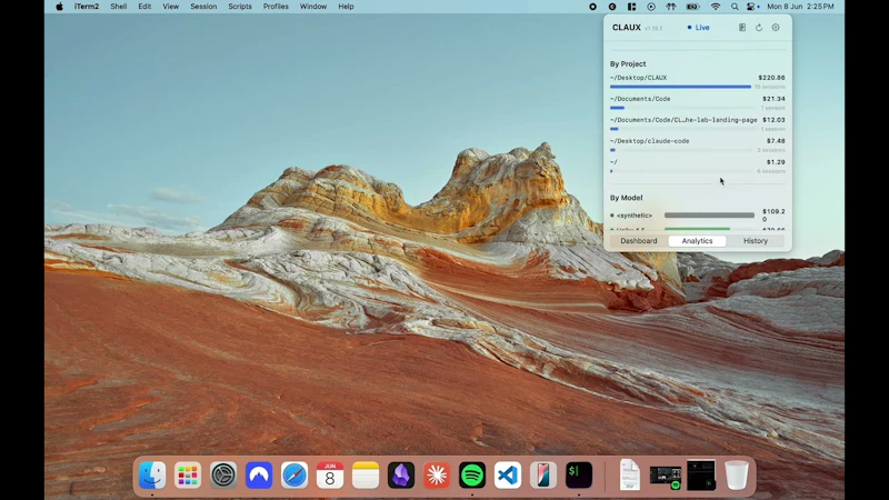 Claux screenshot 1 (video preview)