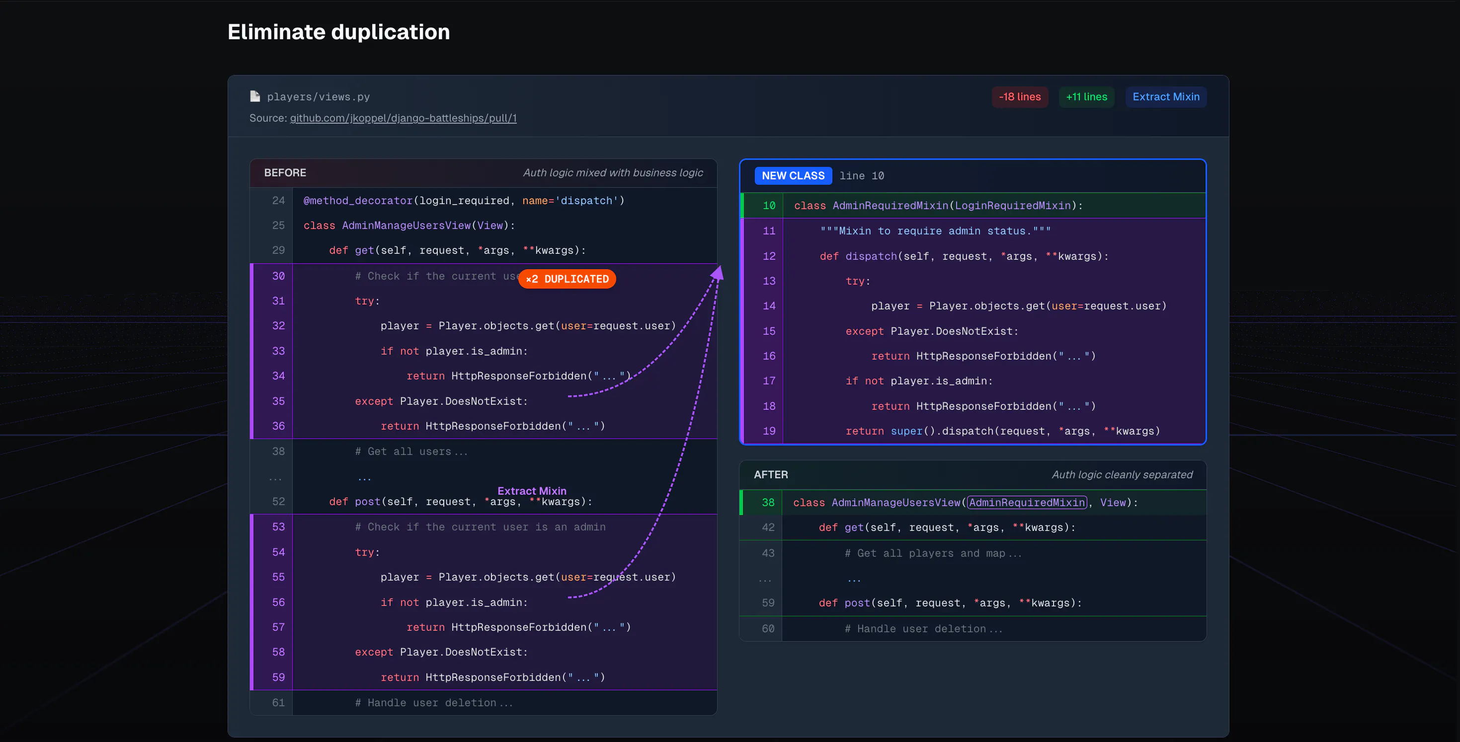 Command Center: Understand, review, and refactor your code 20x faster ...
