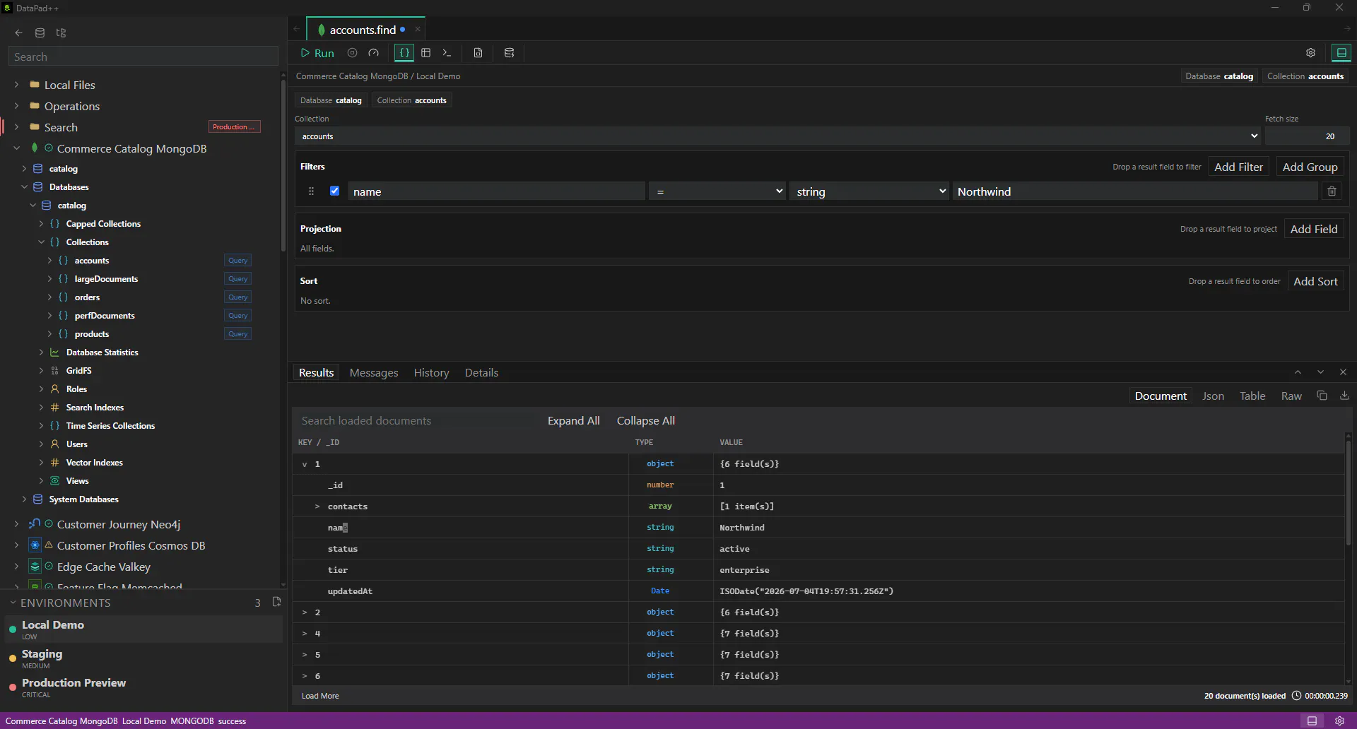 DataPad++ gallery image