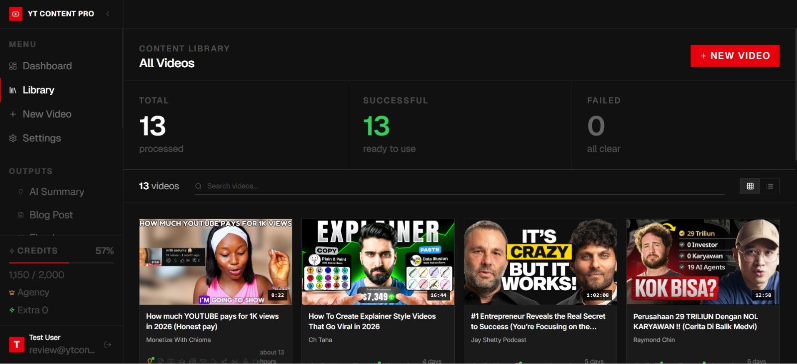 YT Content Pro — Special Offer gallery image