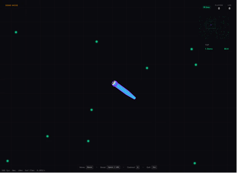 SlitherCash.fun screenshot 1