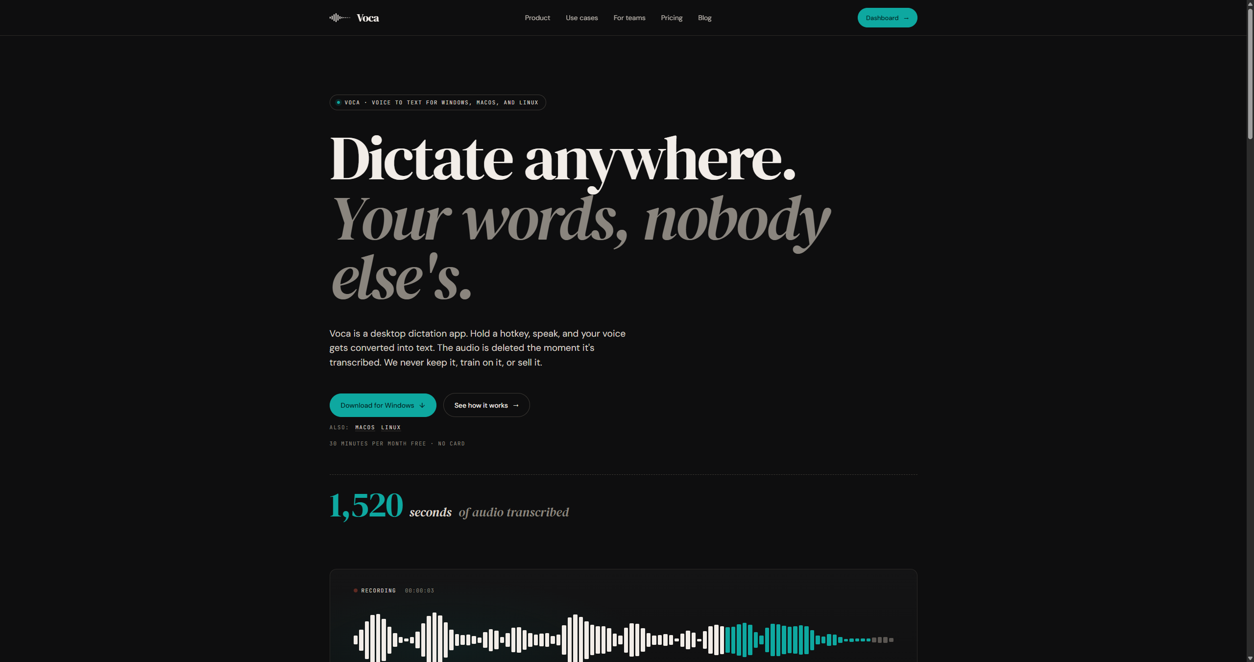 Voca - AI Dictation gallery image