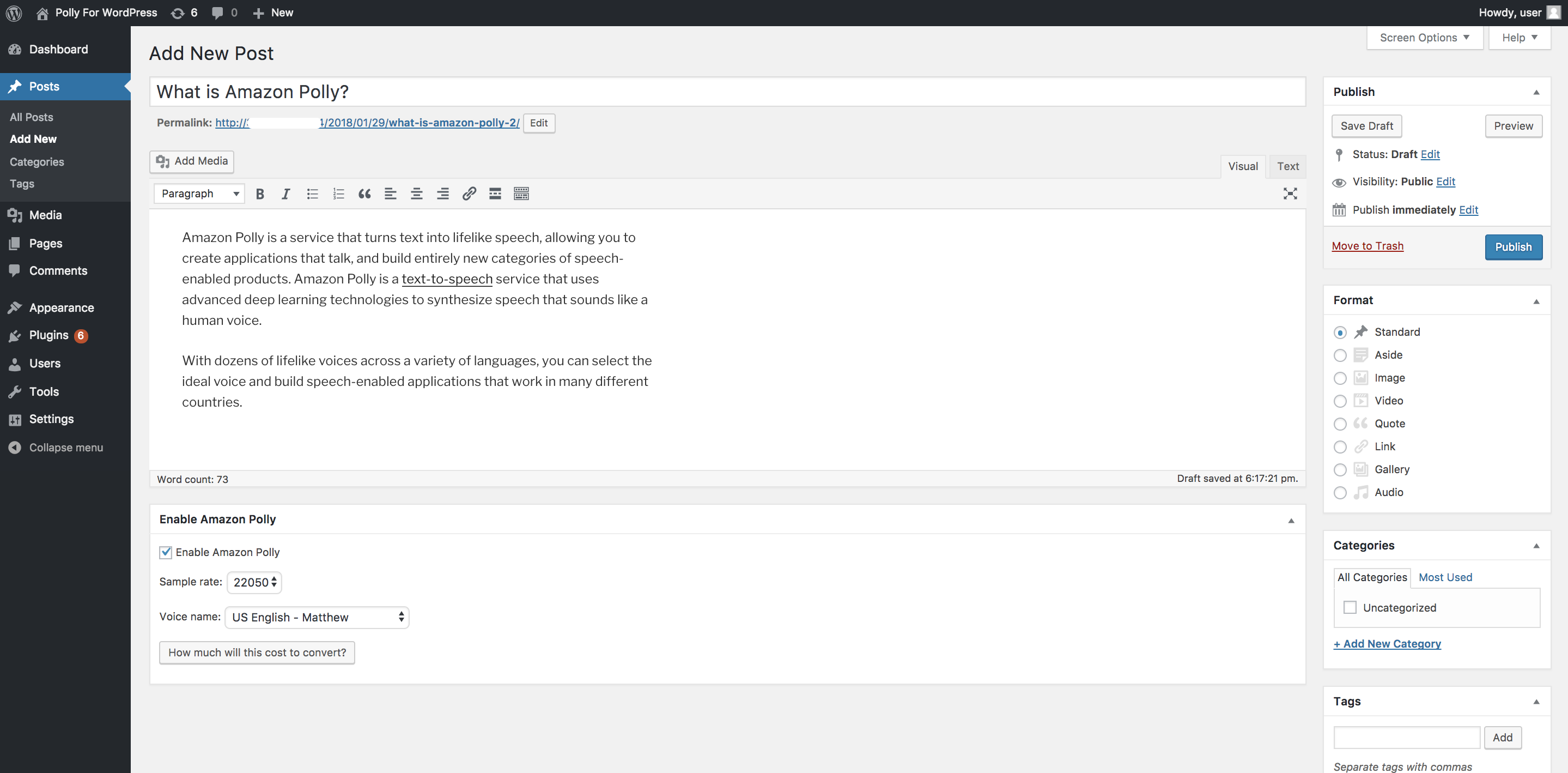 AWS for WordPress Image