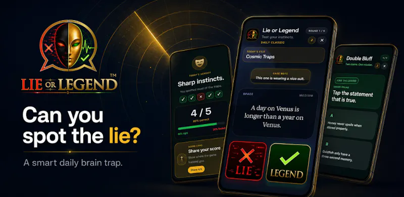 Lie or Legend screenshot 1