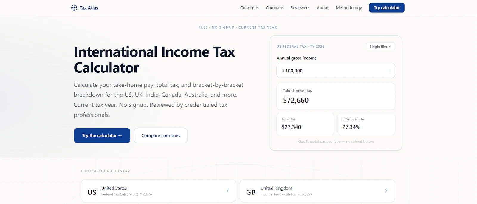 Tax Atlas screenshot 1