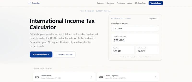 Tax Atlas screenshot 1