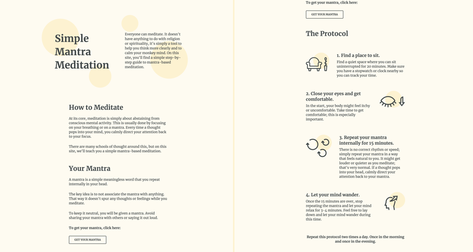 Simple Mantra Meditation gallery image