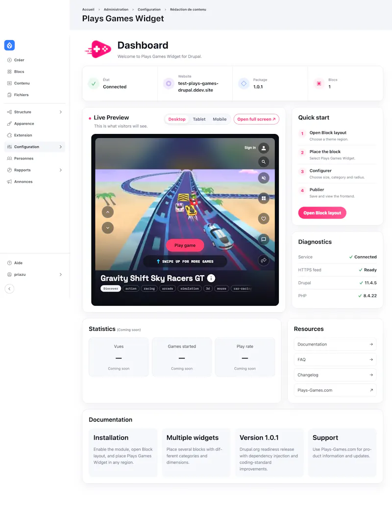 Plays Games — endless game feed - Widget screenshot 3