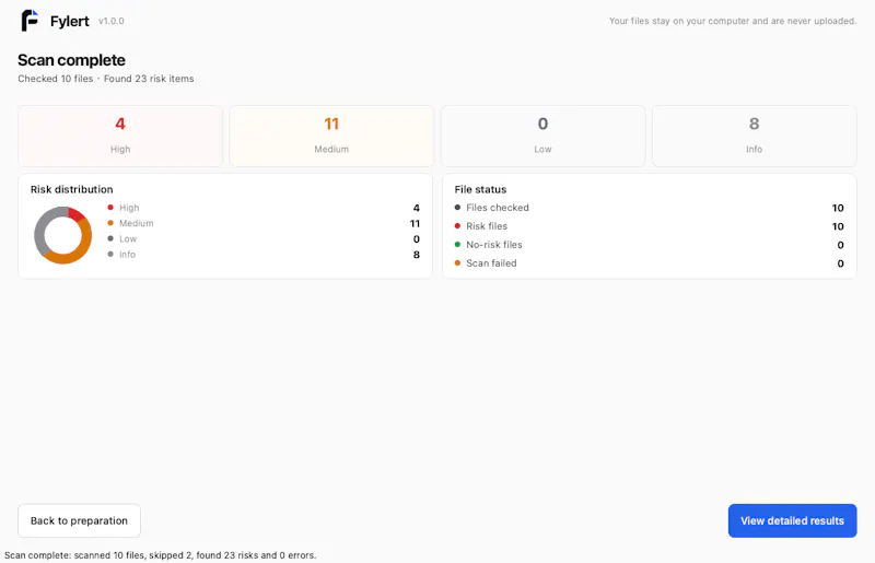 Fylert screenshot 3