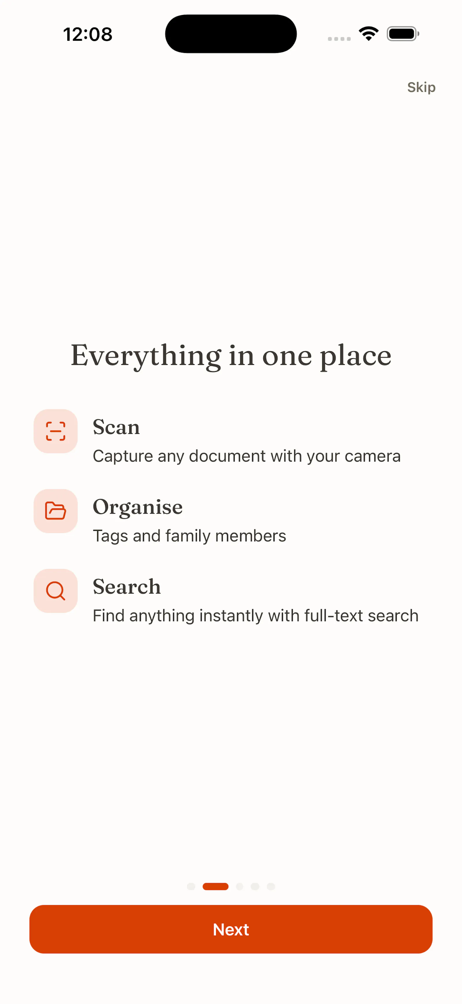 FamilyDocs — Safe & Searchable Documents screenshot 2
