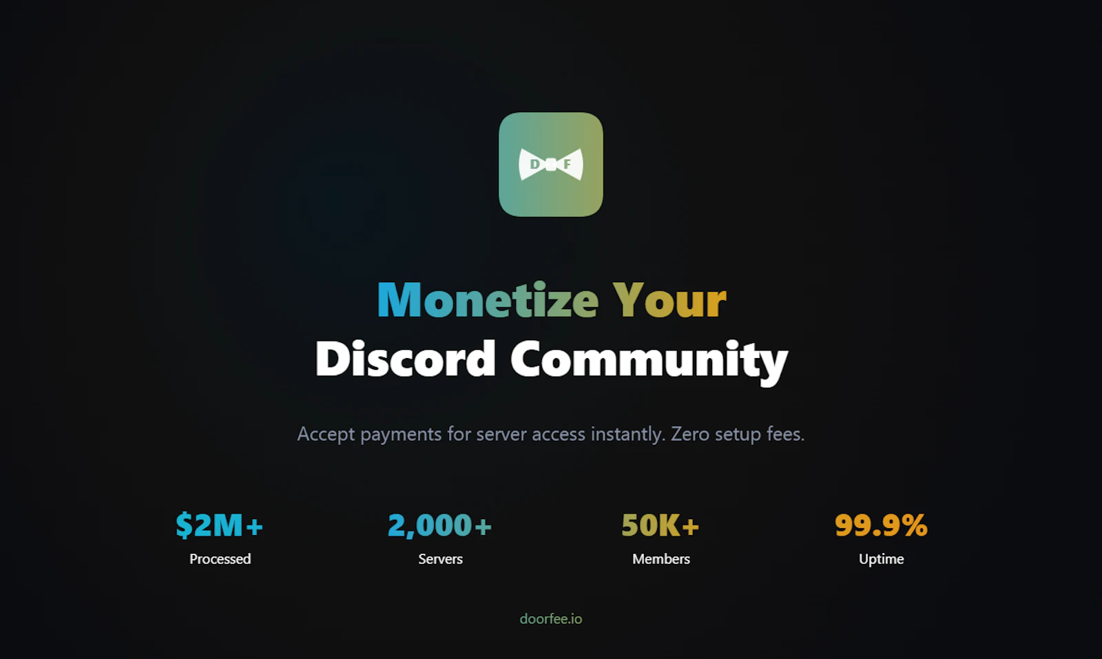 DoorFee screenshot 1
