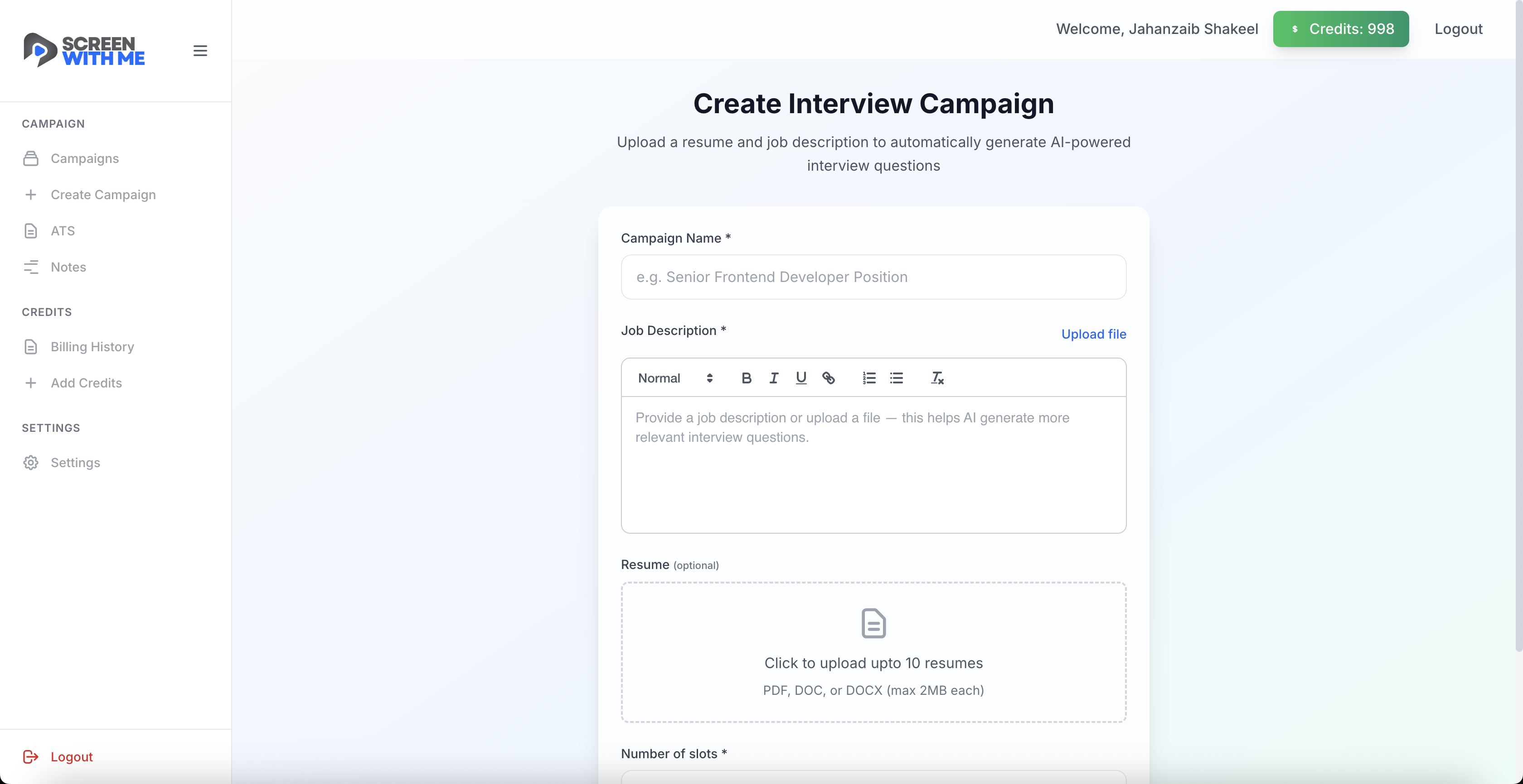 ScreenWith.me - Screenshot 3 showing product features and functionality