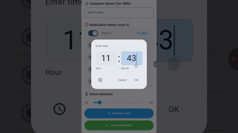 Pill Guard: Meds & Pill Alarm screenshot 1 (video preview)
