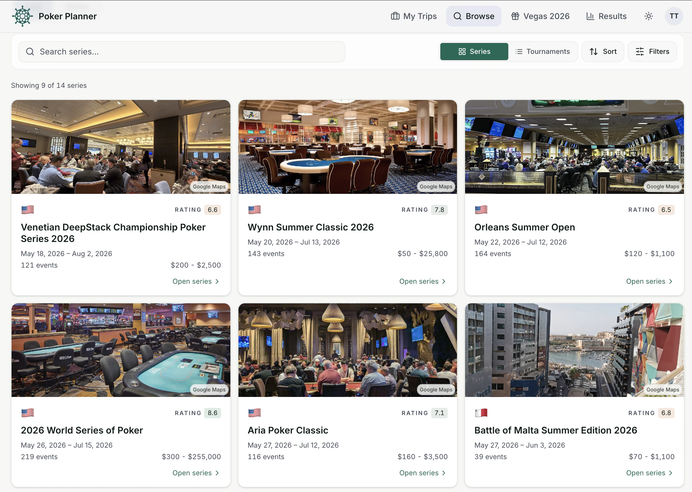 Poker Planner screenshot 2