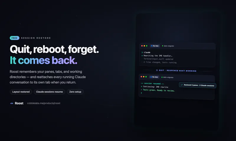 Roost screenshot 1