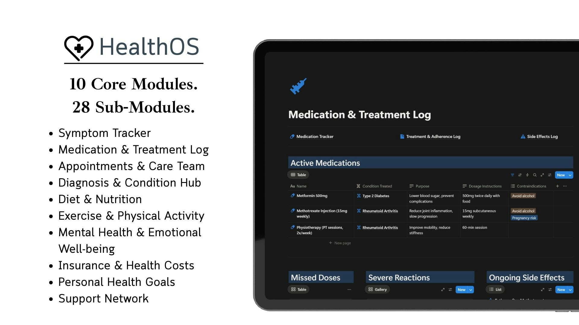 HealthOS gallery image
