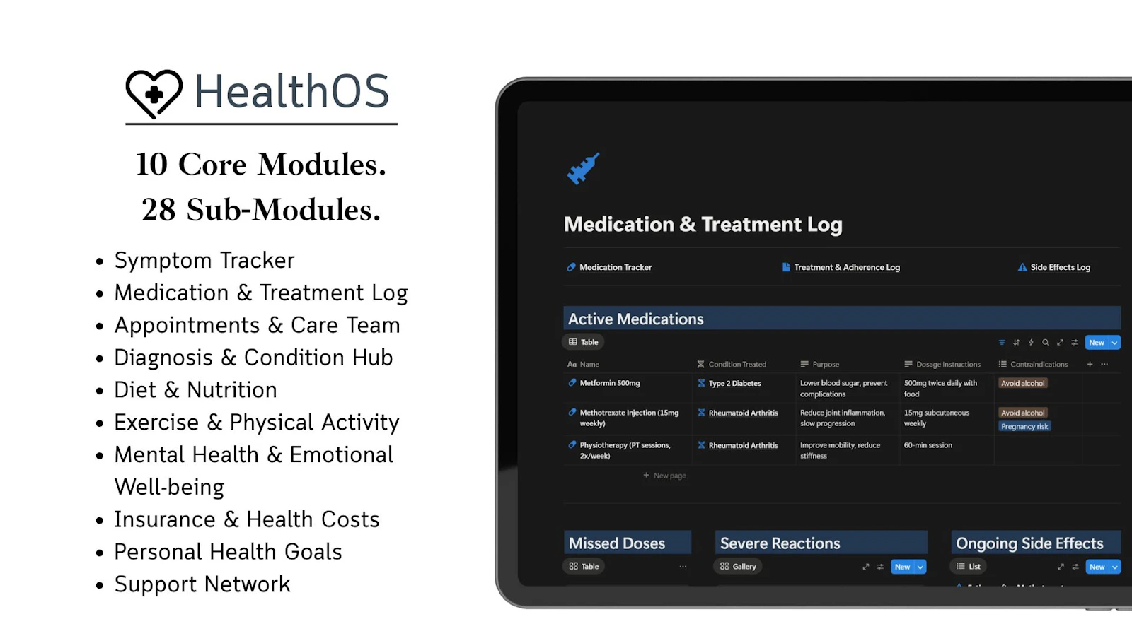 HealthOS screenshot 3