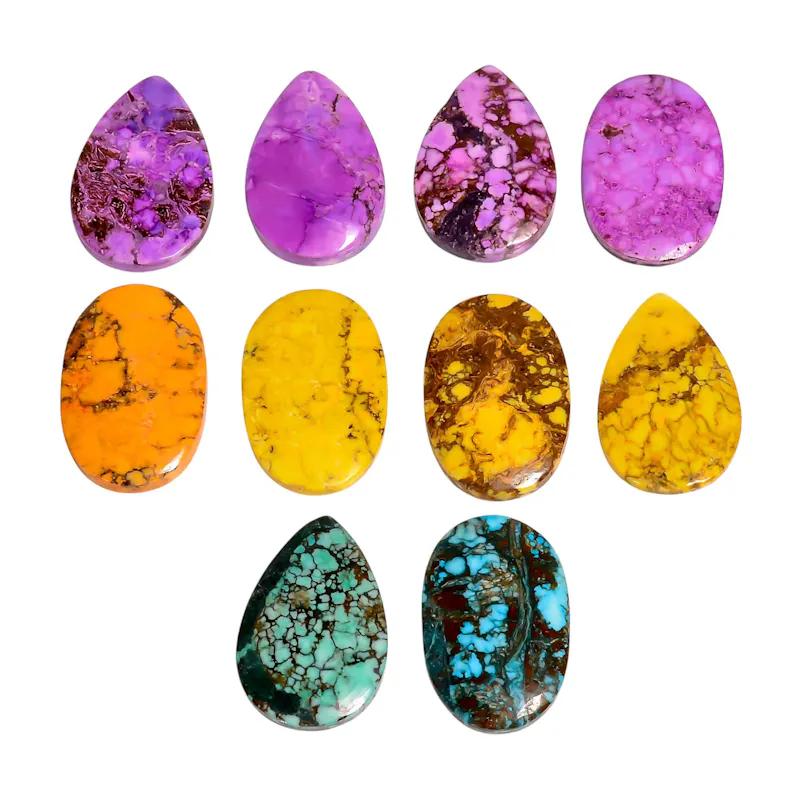 Solar Quartz Cabochon Mix Gemstones screenshot 1