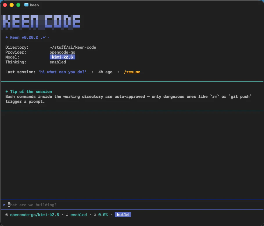 Keen Code screenshot 1