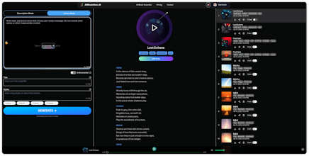 AI Music Generator gallery image