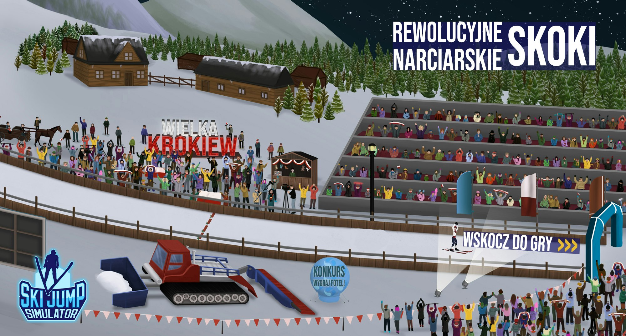 Ski Jump Simulator - Ski Jump Simulator is revolutionair ski springen mmorpg game media 2