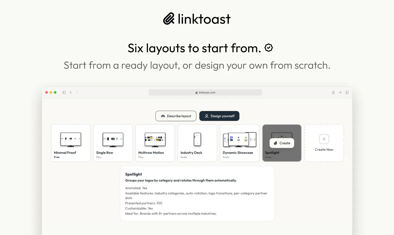 LinkToast gallery image