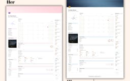 Notion Couple Dashboard & Planners media 2