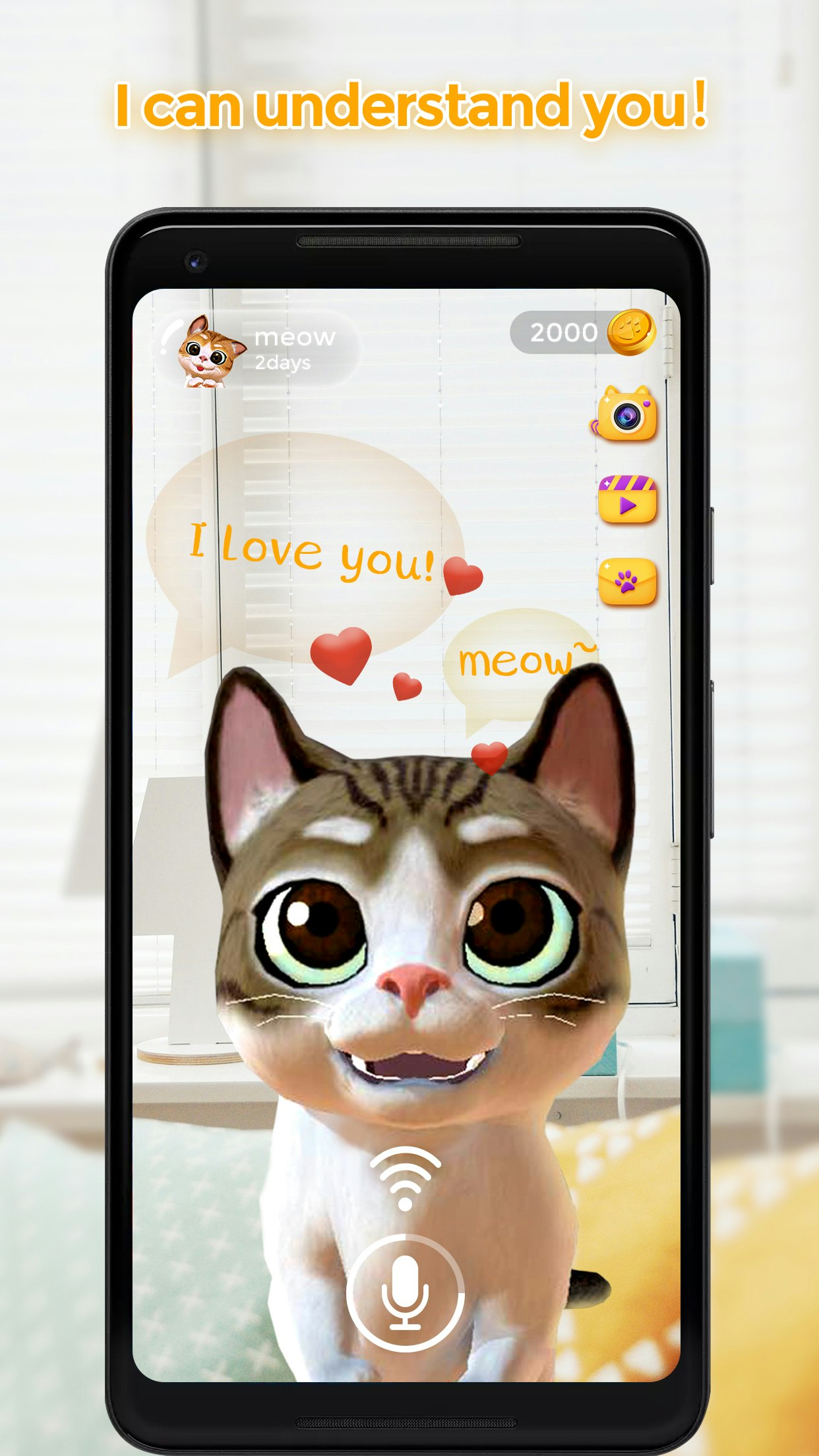 Meow - AR Cat Image