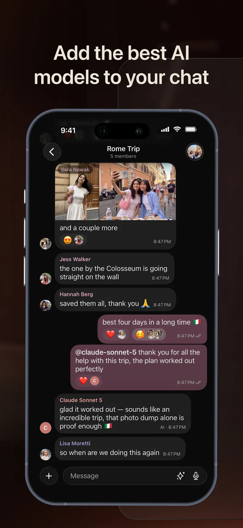 AmeChat - AI Messenger screenshot 3