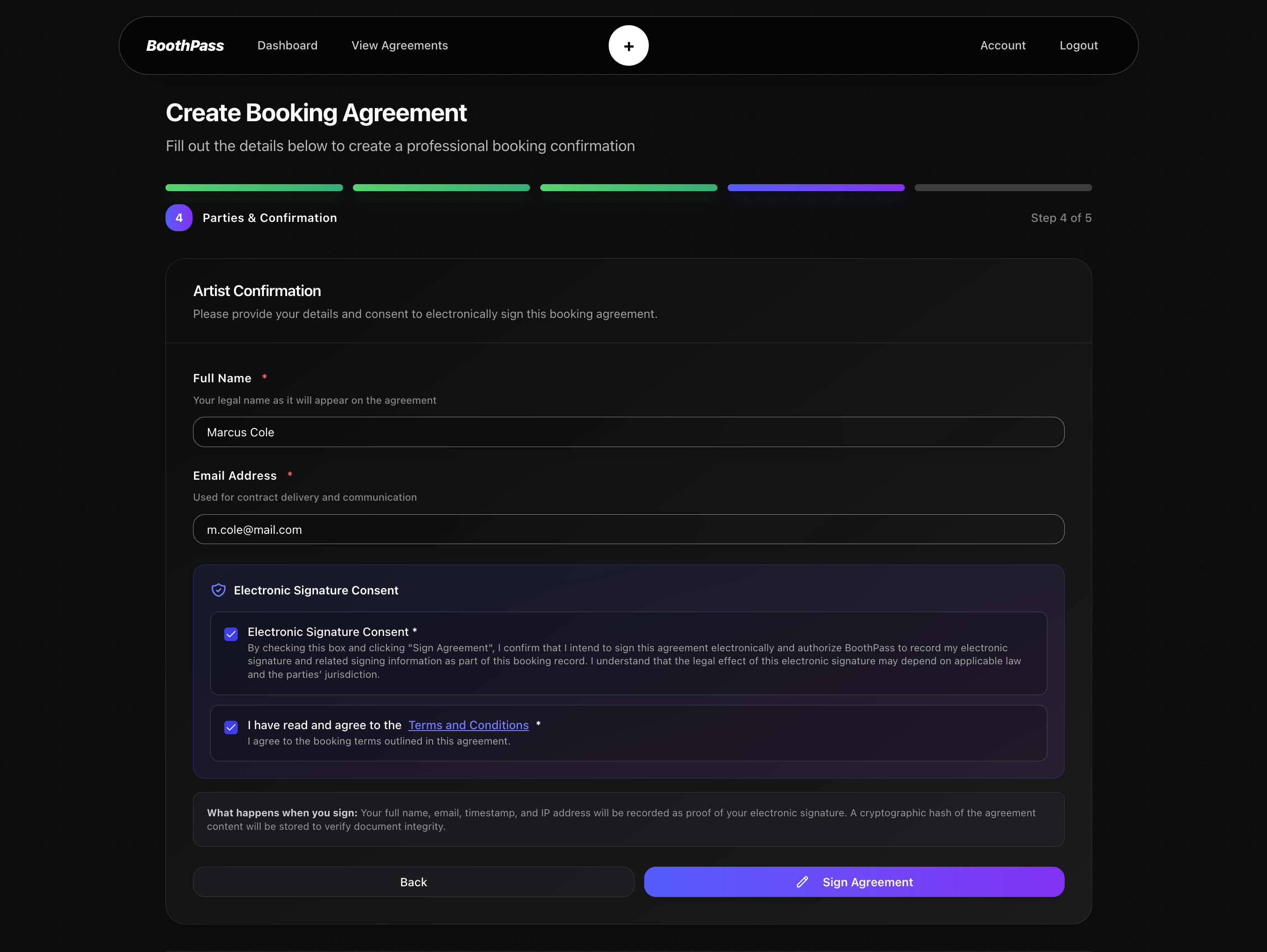 BoothPass - Screenshot 4 showing product features and functionality