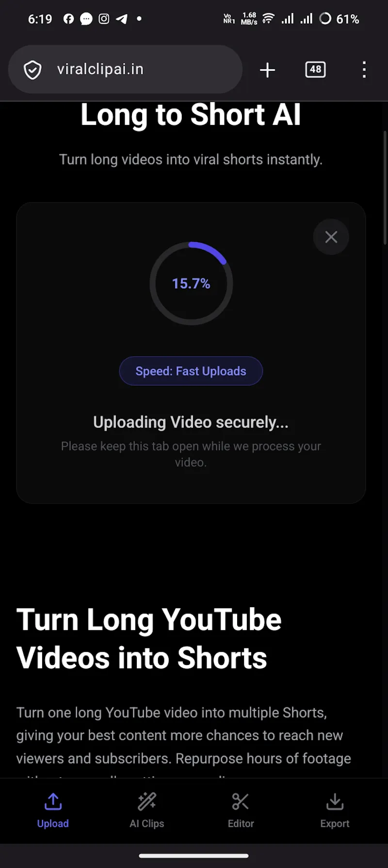 ViralClip AI screenshot 3