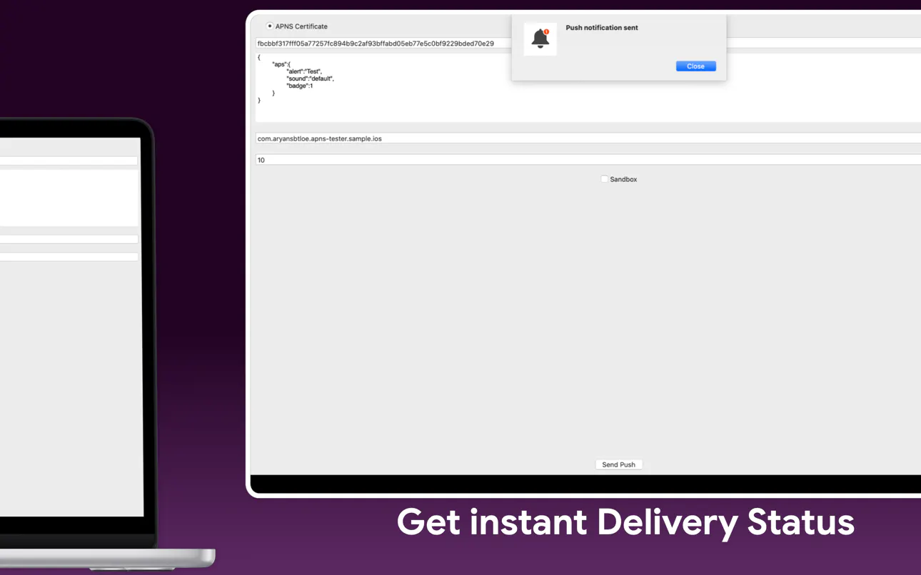 Push Notification - Tester gallery image