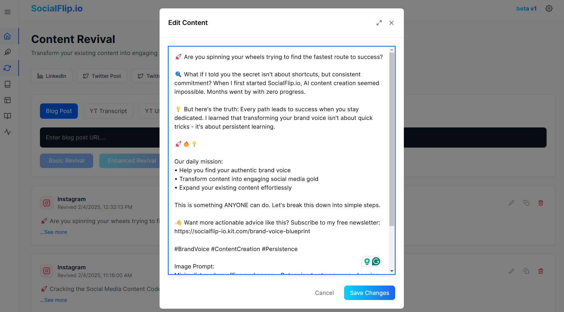 SocialFlip.app - 你的聲音，放大。您的時間乘以。 media 9