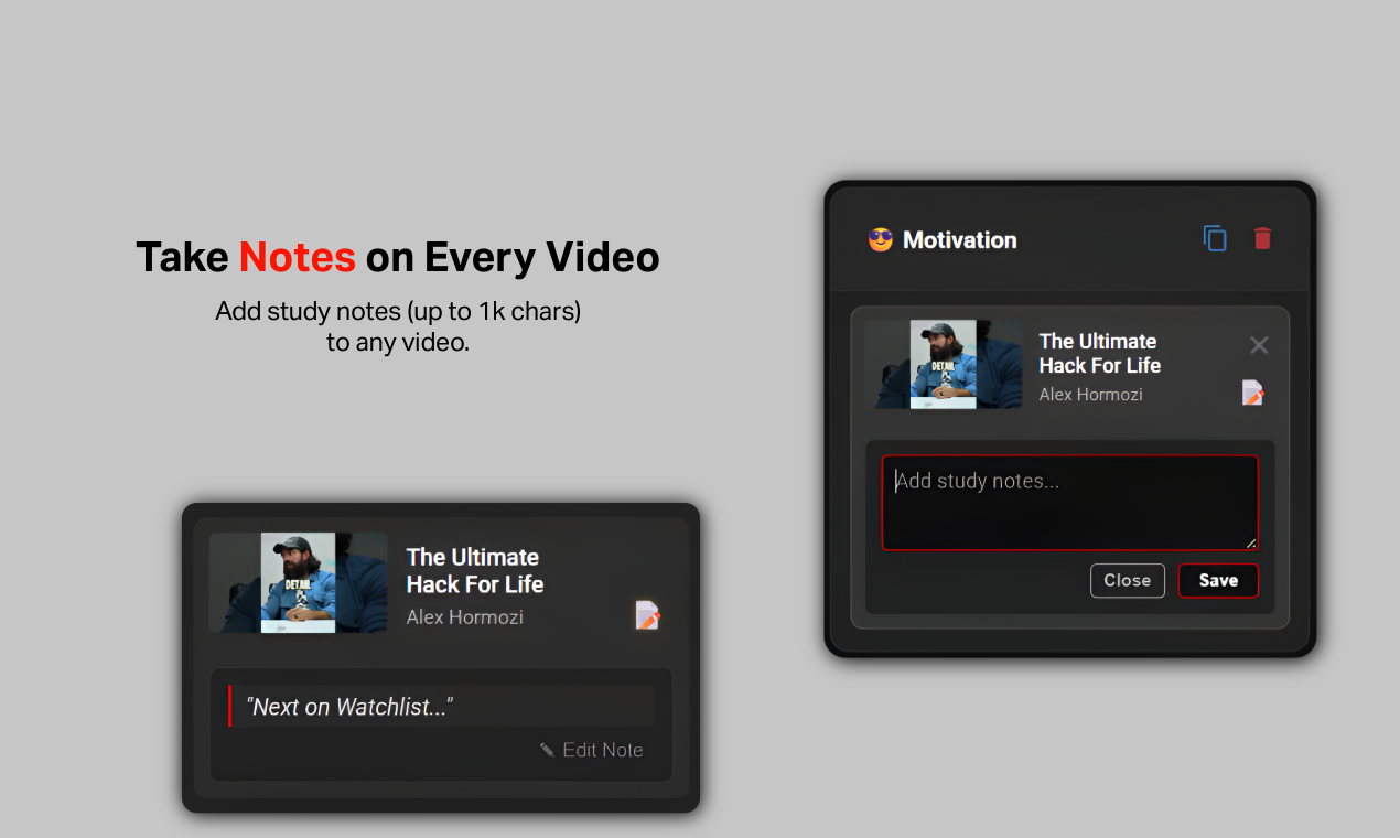 YT Organizer — For YouTube Watch Later gallery image