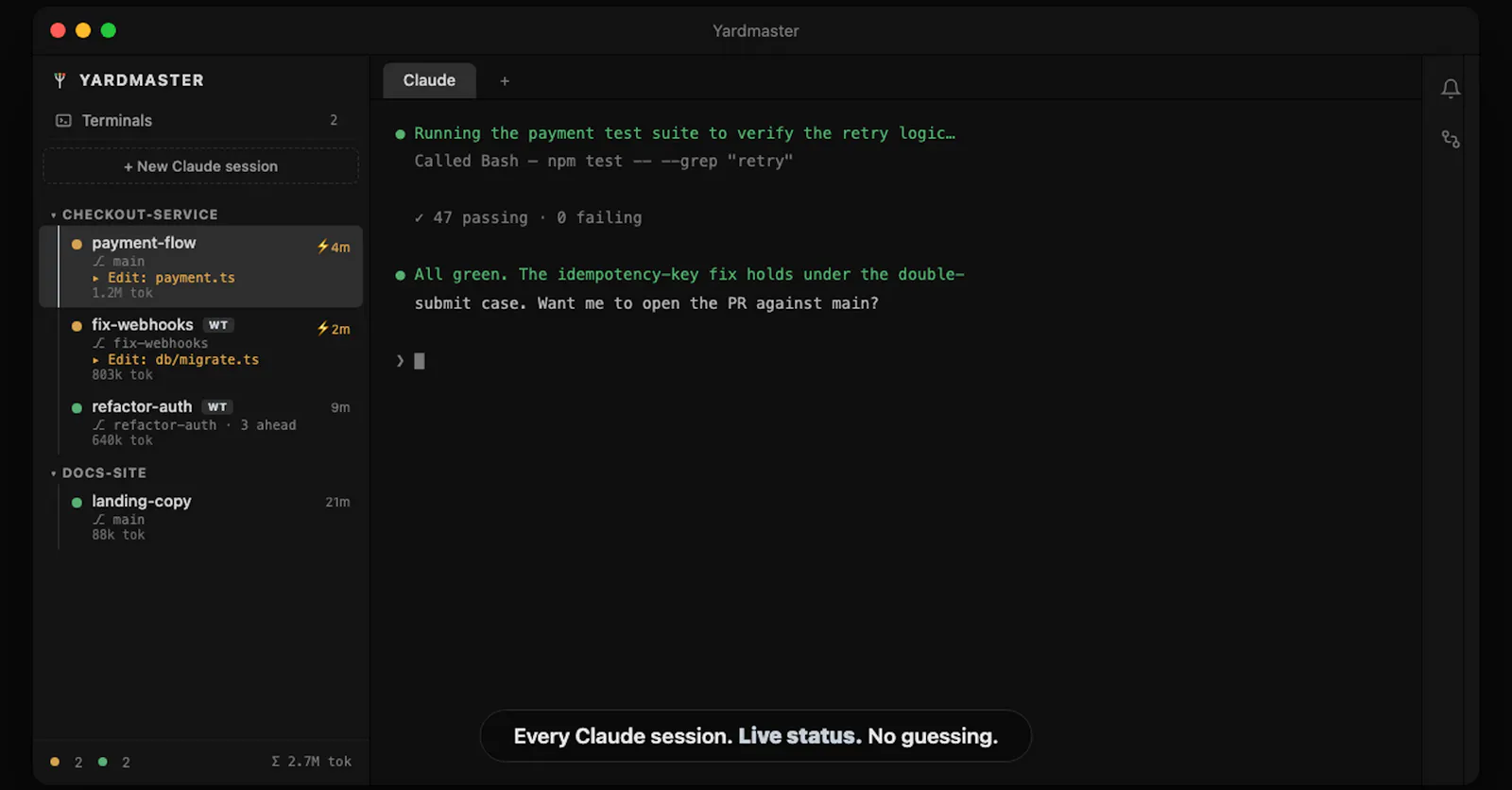 Yardmaster screenshot 2