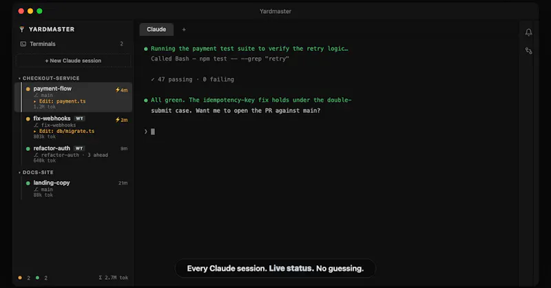 Yardmaster screenshot 2