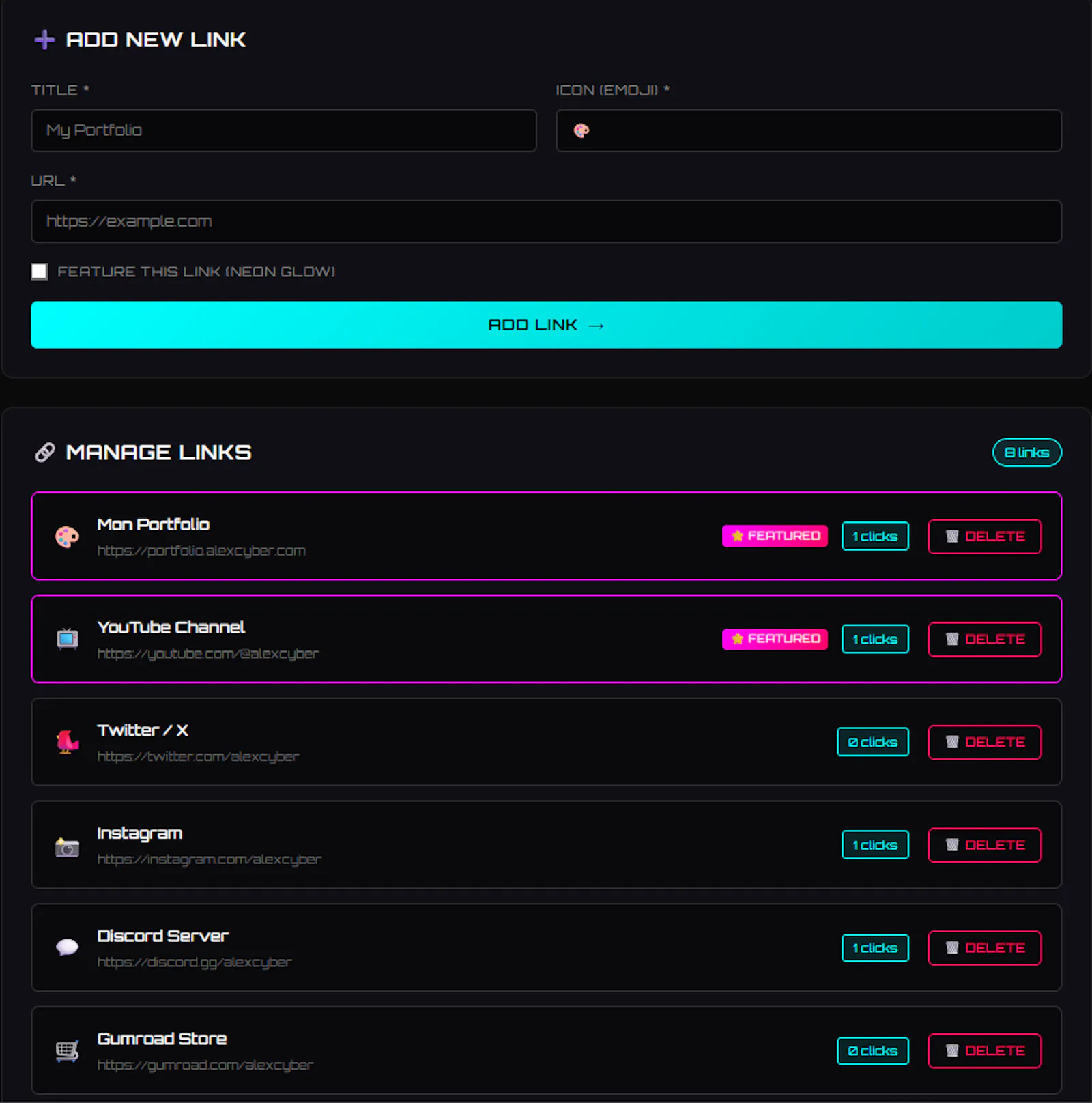 Self-hosted Linktree alternative. screenshot 5