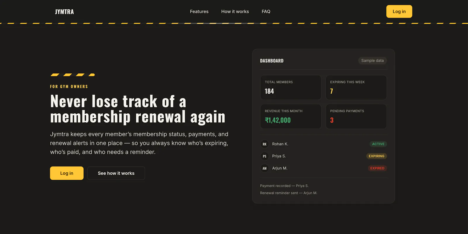 Jymtra screenshot 1