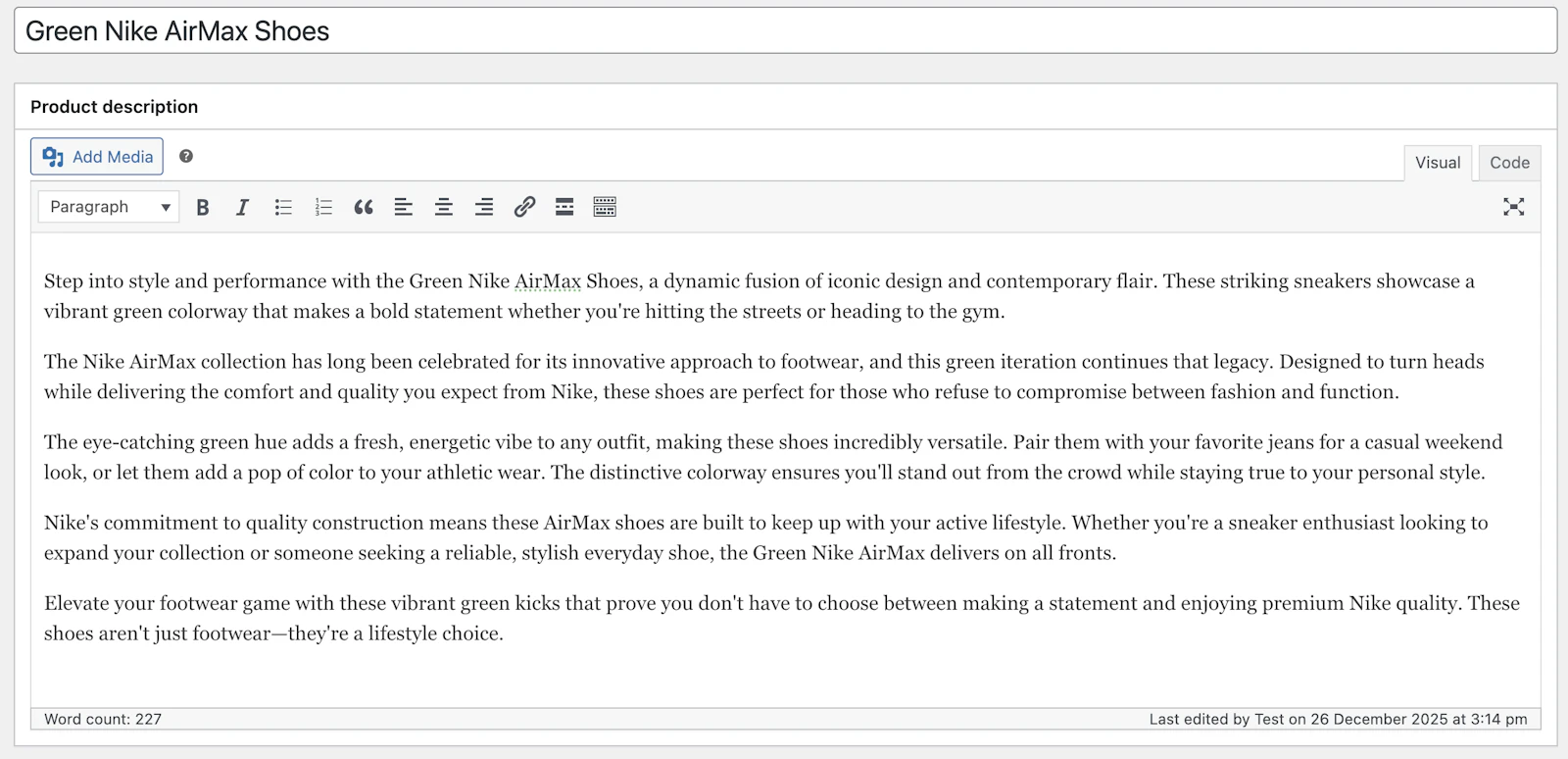 WooBlurb screenshot 2