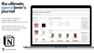 Ultimate Opera Lover's Journal gallery image