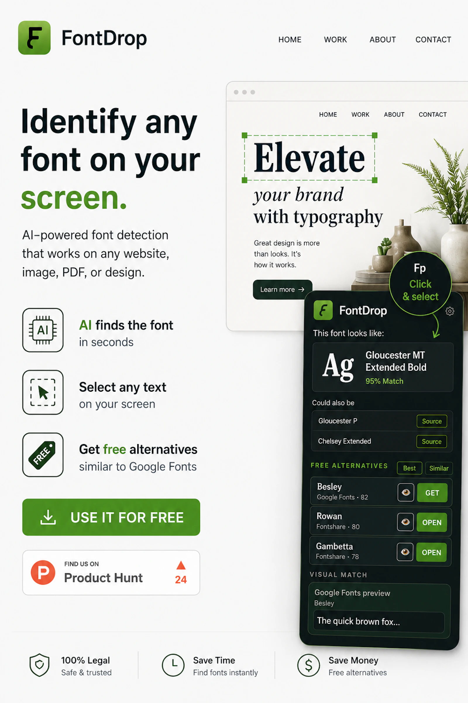 FontDrop — Identify Any Font Instantly screenshot 2