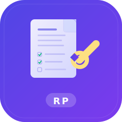 Reparaturpass - Product Hunt launch logo and brand identity