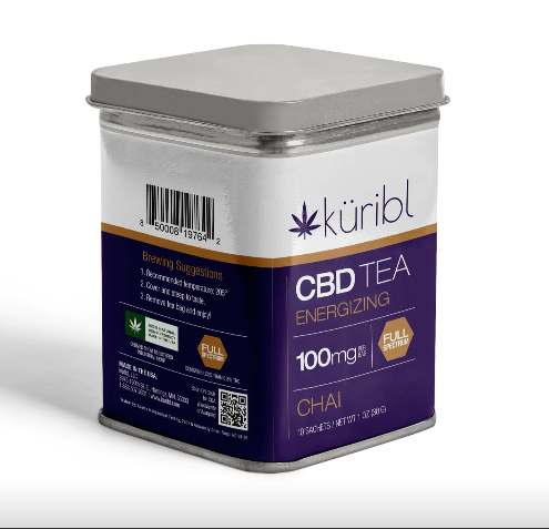 1000MG CBD TEA TIN - CHAI